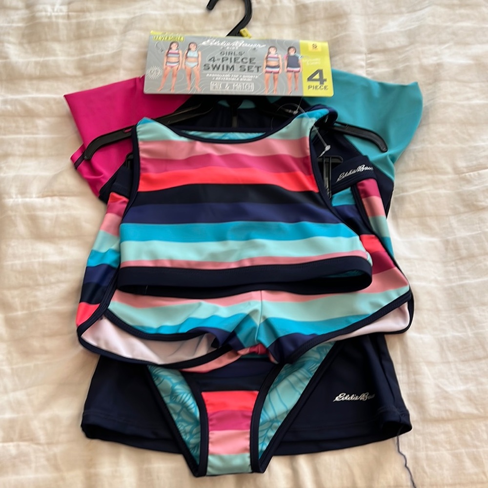 NWT Eddie Bauer swim set